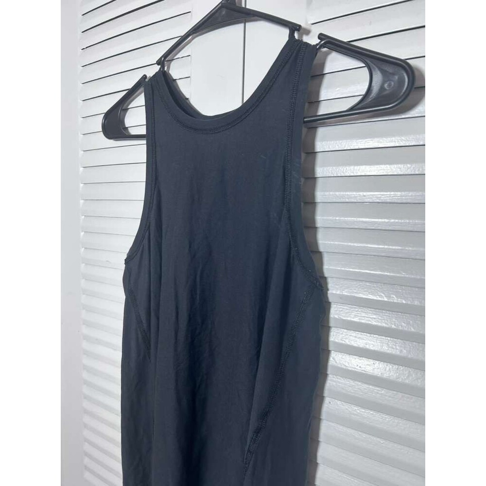 Lululemon Pace Cross Tank Top Women Size 6 Black Racerback Bundle Lot of 2 - Picture 6 of 9